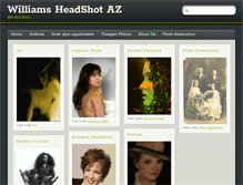 Tablet Screenshot of headshotaz.com